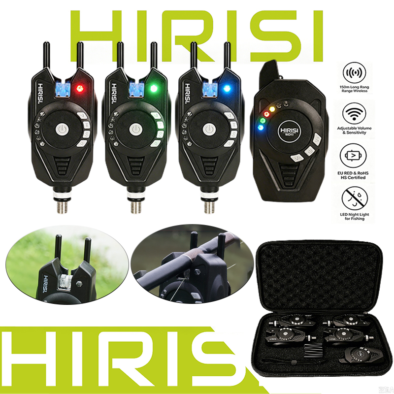 Bite Indicator - Bezprzewodowy sygnalizator brań HIRISI SD11 3+1,