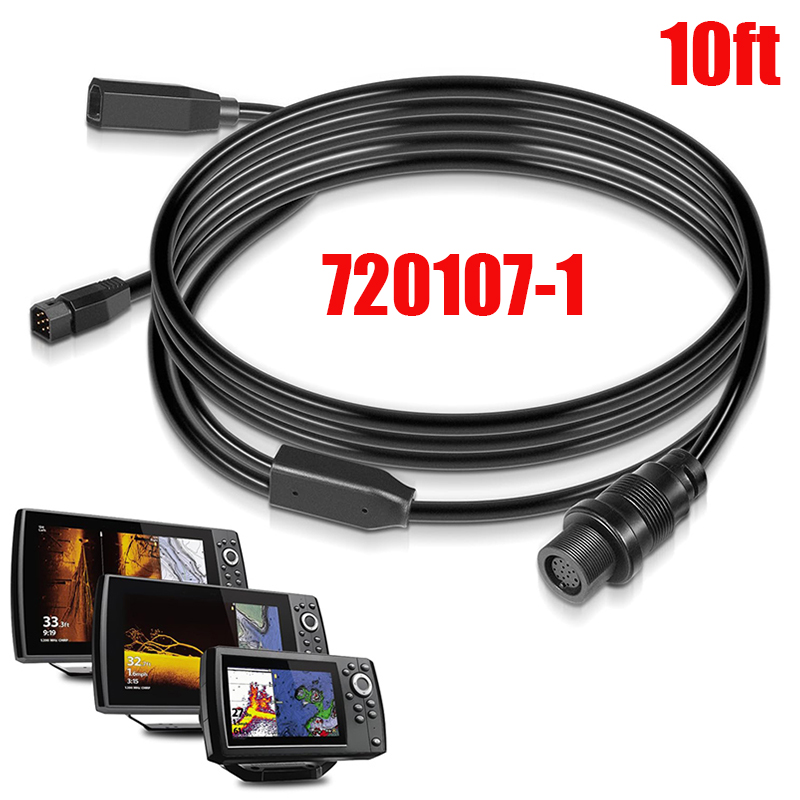 Fish Finder Transducer - 720107-1 Kabel adaptera przetwornika 3m (10