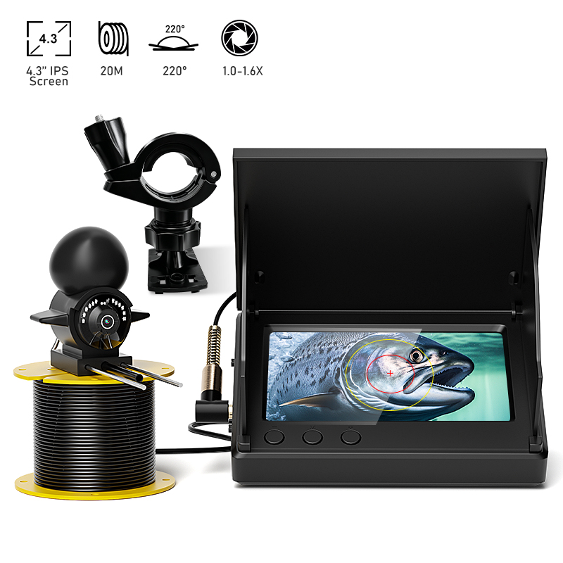Fishing Camera - Przenośny lokalizator ryb z ekranem LCD