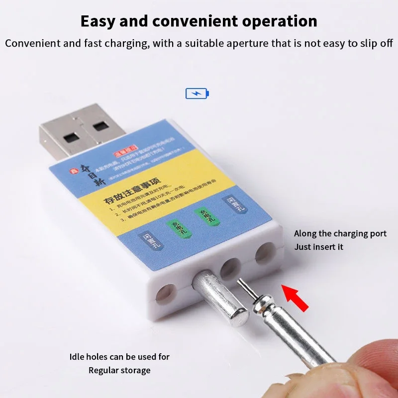 Fish Finder Charger - Akumulator CR425 z ładowaniem USB, akcesoria