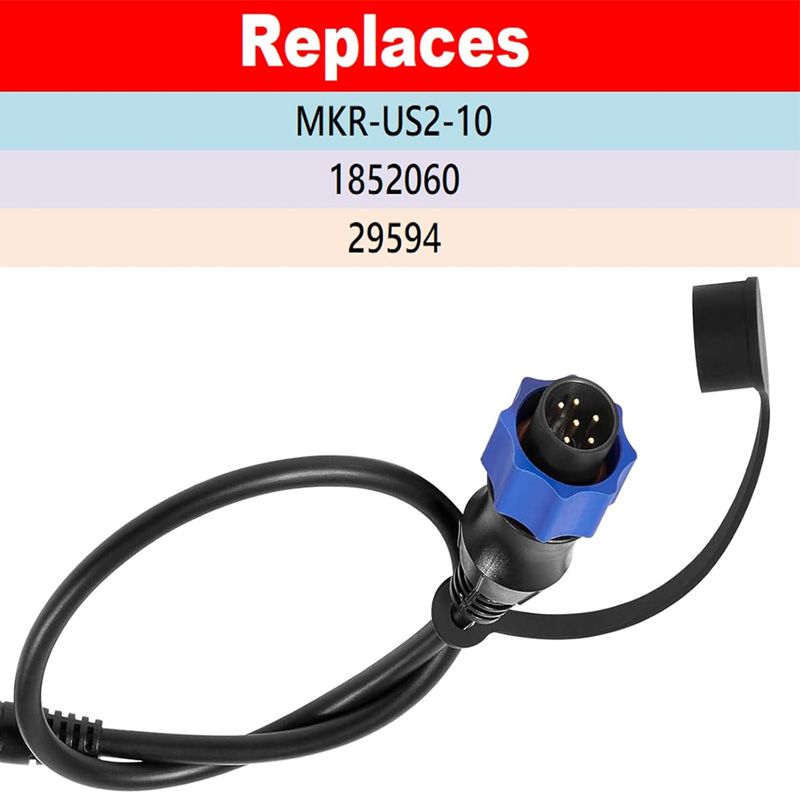 Fish Finder Transducer - 1852060 , 29594, MKR-US2-10 Kabel adaptera
