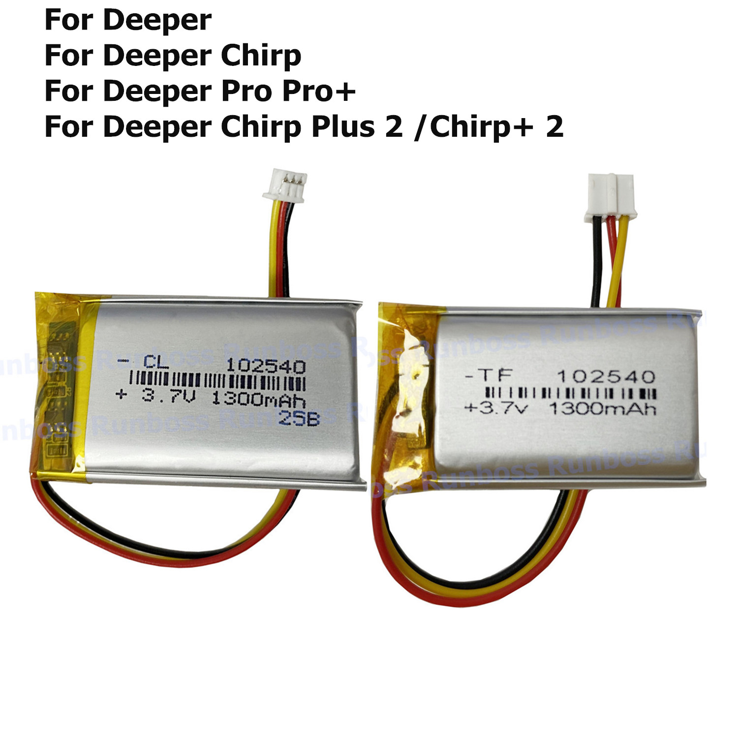 Fish Finder Gps - Nowa bateria 3,7 V 1300 mAh
