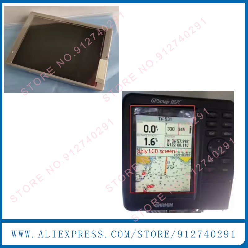 Fish Finder Gps - Oryginalny 5-calowy ekran LCD do plotera