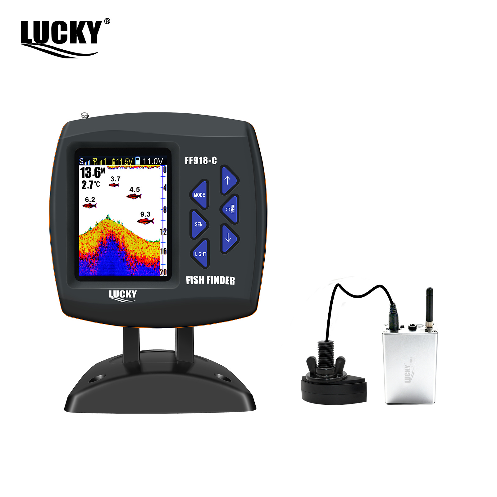 Fish Finder Cable - Bezprzewodowy pilot zdalnego sterowania do łodzi