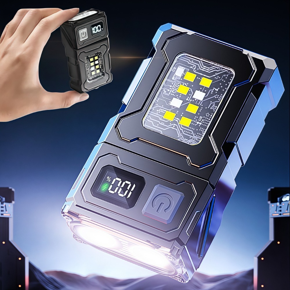 Fishing Light - Akumulatorowa Mini Latarka LED z Magnetycznym