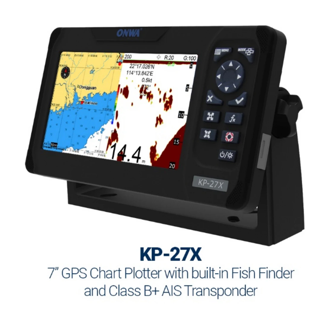7-calowy Onwa KP-27X. AIS klas – Fish Finder Transducer recenzja i cena