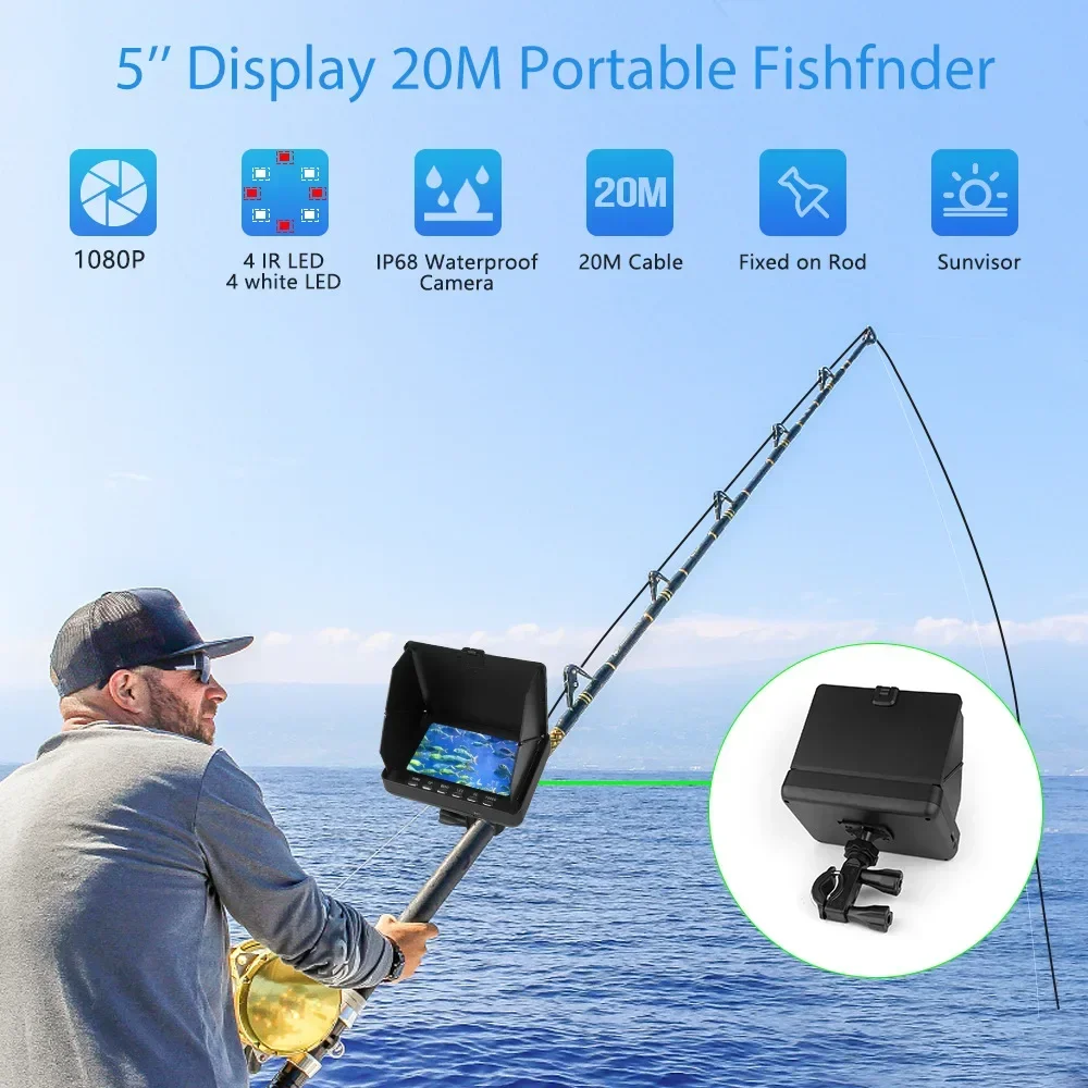 Lokalizator ryb 5,0-calowy wyś – Fish Finder Cable recenzja i cena