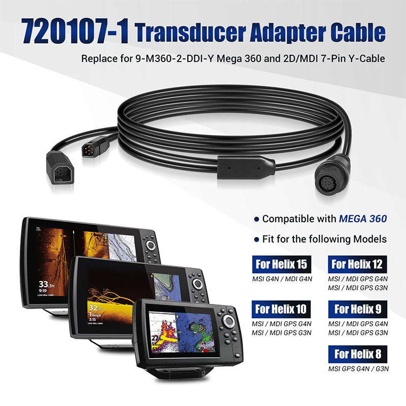 720107-1 Kabel adaptera przetw – Fish Finder Transducer recenzja i cena