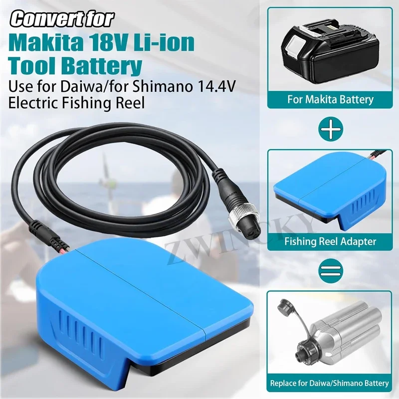 Nowy przenośny adapter do koło – Fish Finder Battery recenzja i cena