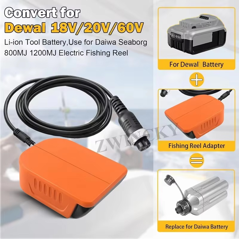 Nowy przenośny adapter do koło – Fish Finder Battery recenzja i cena