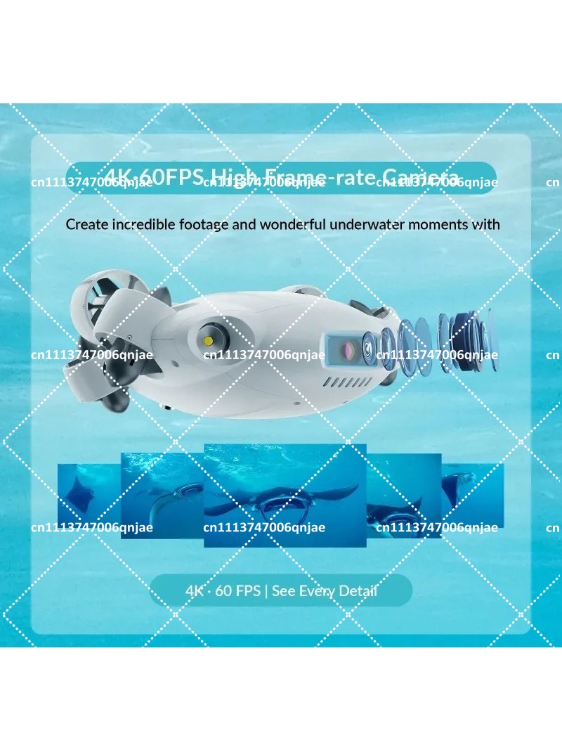 Podwodny robot ROV z kamerą 4K – Underwater Camera recenzja i cena