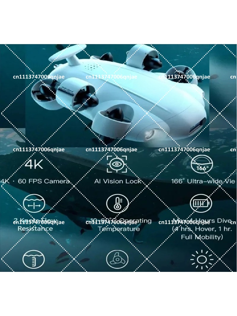 Podwodny robot ROV z kamerą 4K – Underwater Camera recenzja i cena