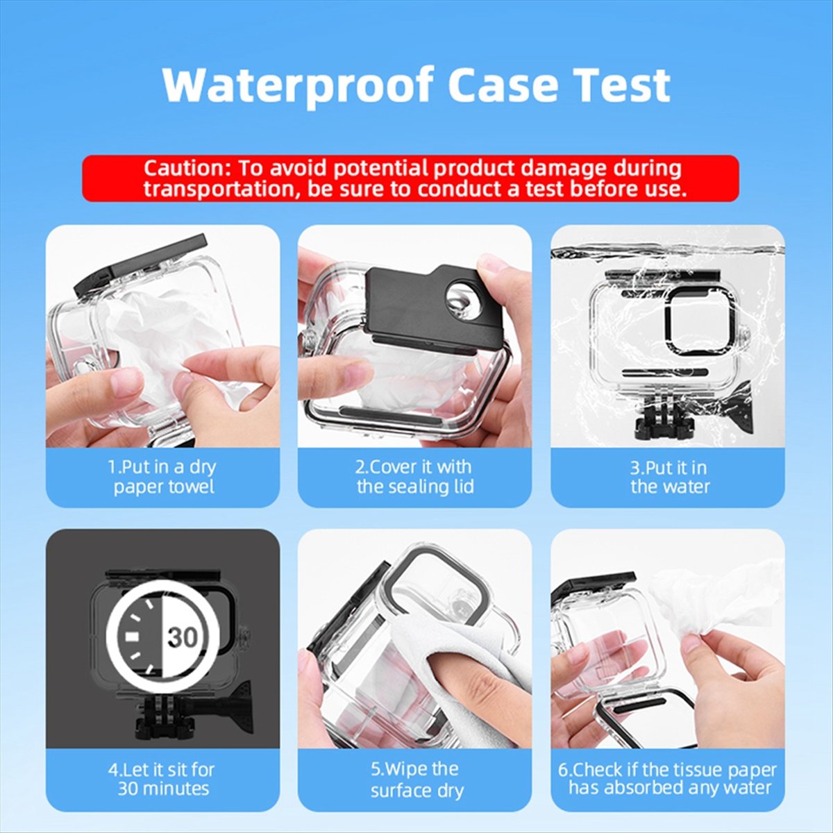 Wodoodporna obudowa M05K 60M d – Underwater Camera recenzja i cena