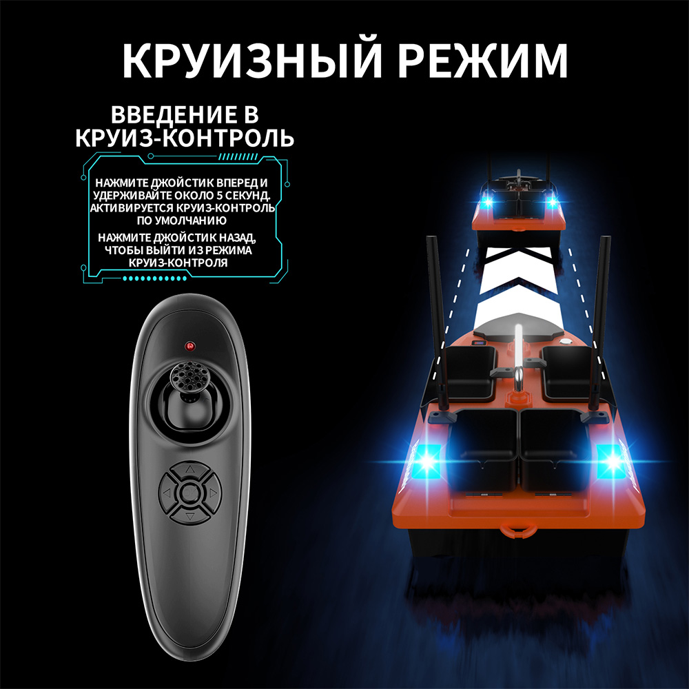 Łódka zanętowa RC z podwójną a – Fish Finder Cable recenzja i cena