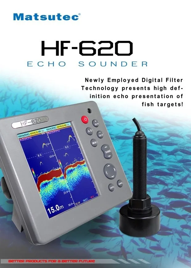 Echosonda Matsutec HF-620 MARI – Fish Finder Charger recenzja i cena