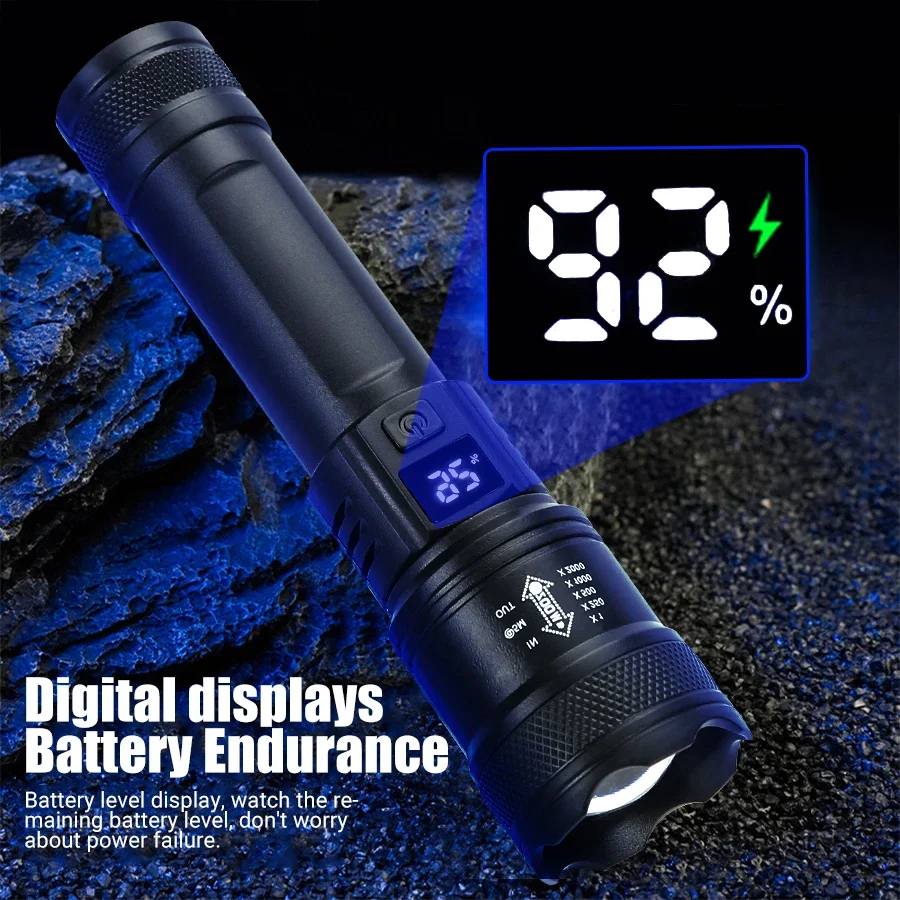 9900 lm potężna latarka LED wy – Fish Finder Battery recenzja i cena