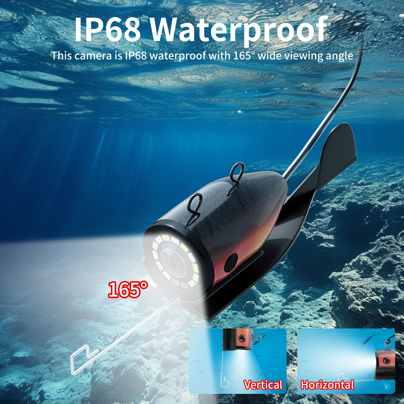Kamera do wędkowania podwodneg – Fish Finder Battery recenzja i cena