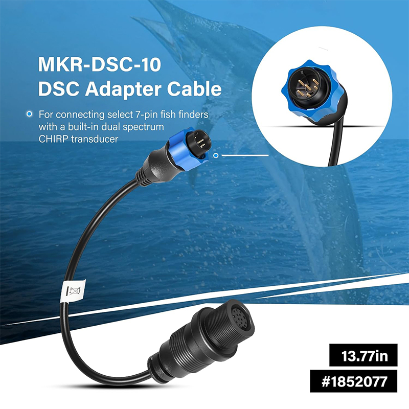Kabel adaptera MKR-DSC-10 1852 – Fish Finder Transducer recenzja i cena