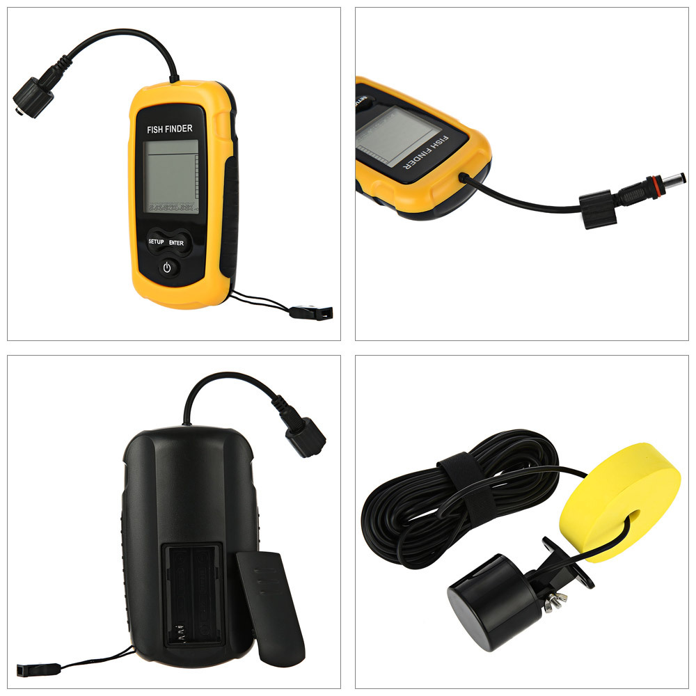 Alarm 100M Przenośny Sonar do  – Fish Finder Transducer recenzja i cena