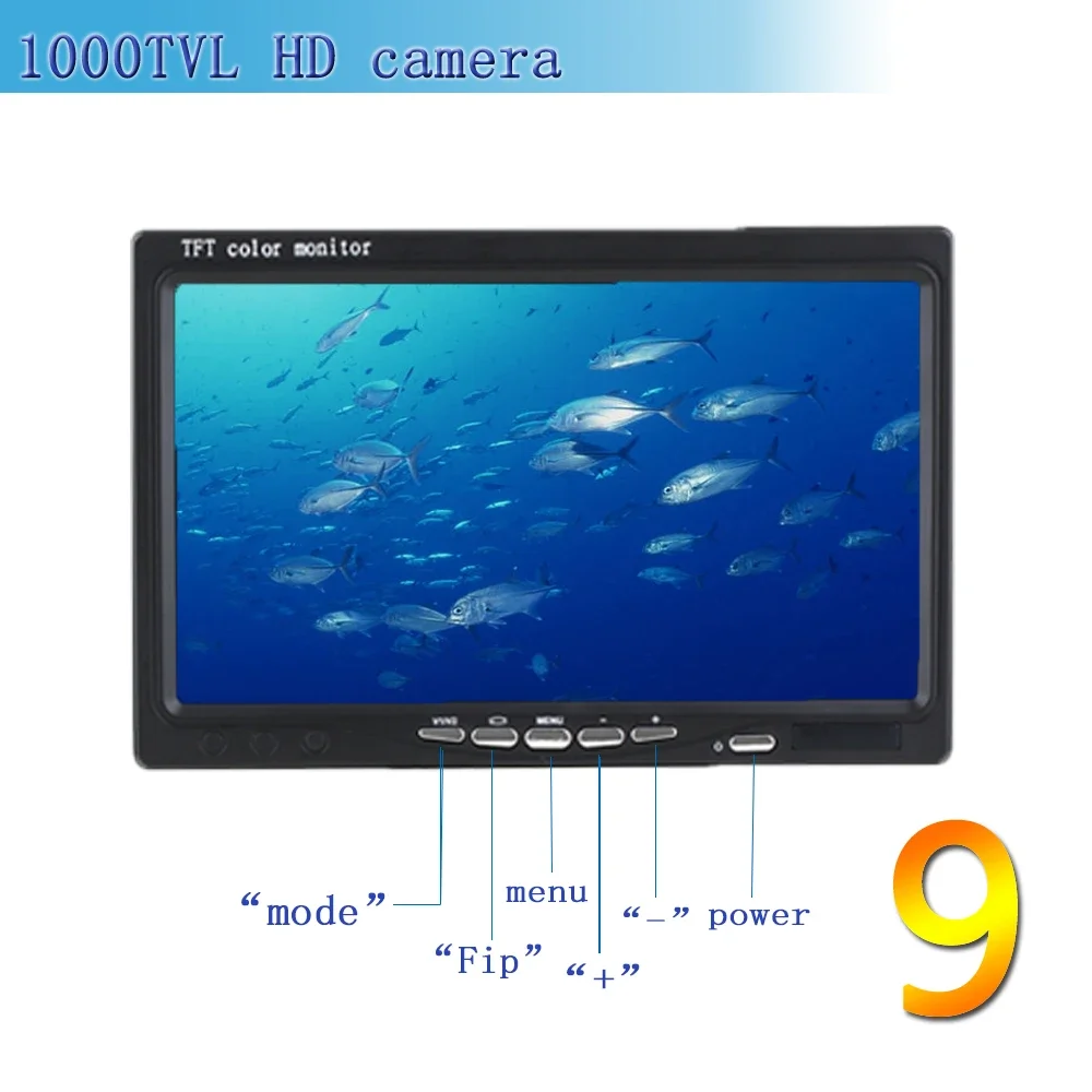 Echosonda F08A 9-calowa podwod – Fishing Camera recenzja i cena