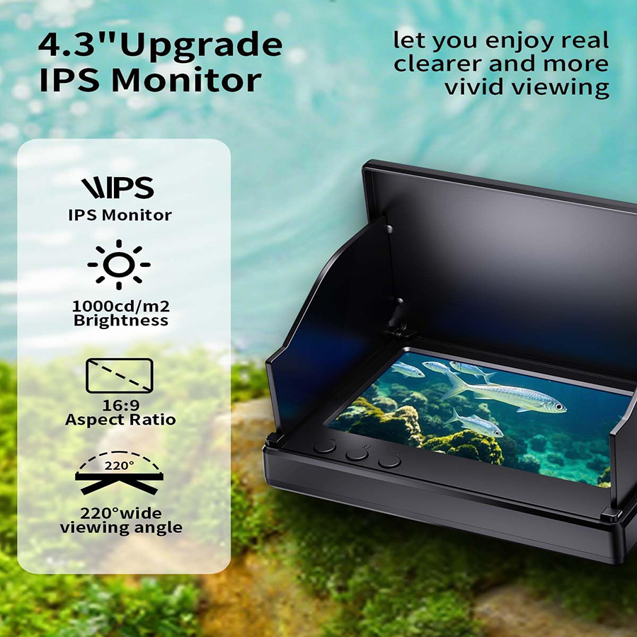 FOURQ Przenośny lokalizator ry – Fishing Depth Finder recenzja i cena