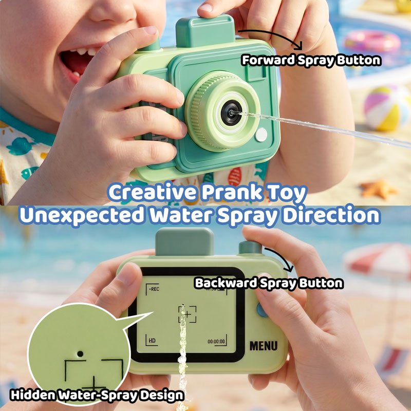 Dwustronny pistolet na wodę z  – Underwater Camera recenzja i cena