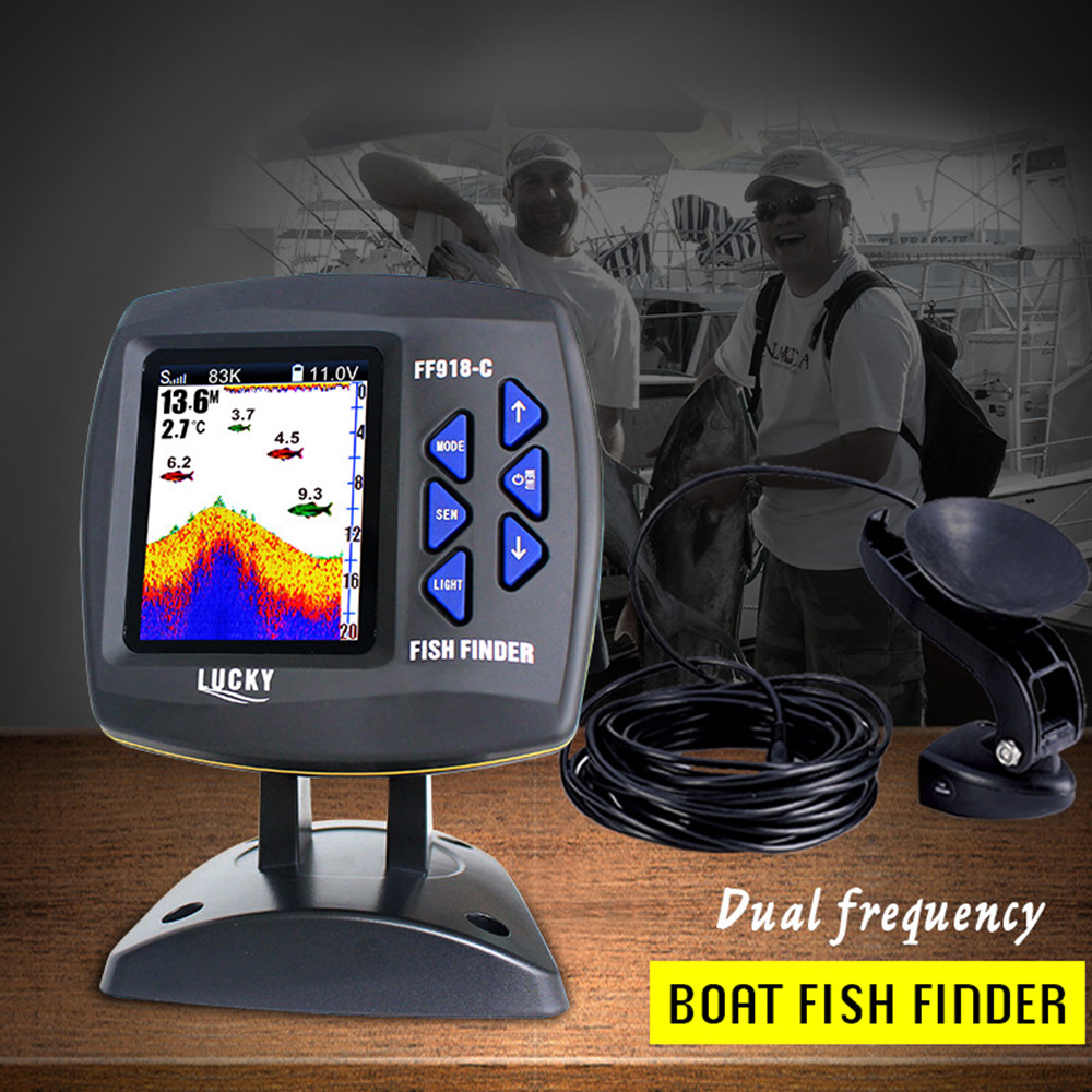FF918-C100DS kolorowy ekran ec – Fish Finder Cable recenzja i cena