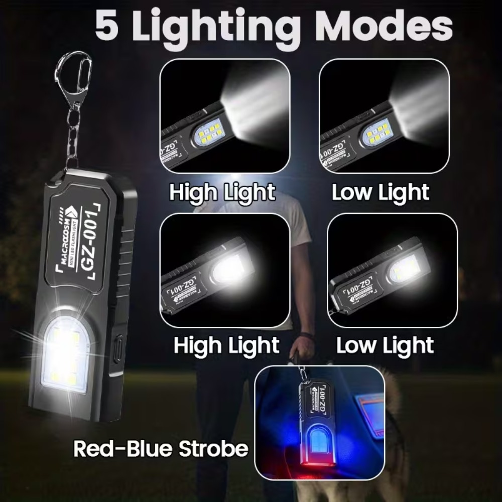 Mini latarka LED COB na breloc – Fishing Light recenzja i cena