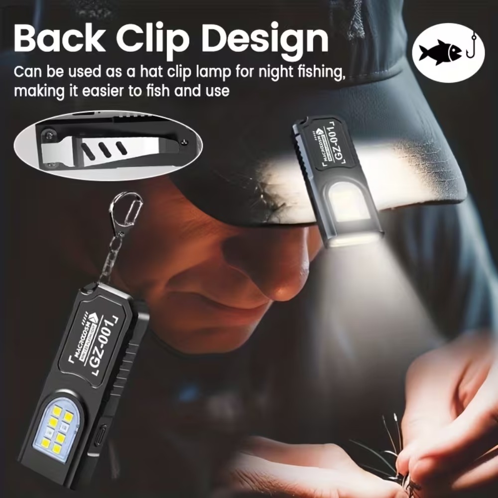 Mini latarka LED COB na breloc – Fishing Light recenzja i cena